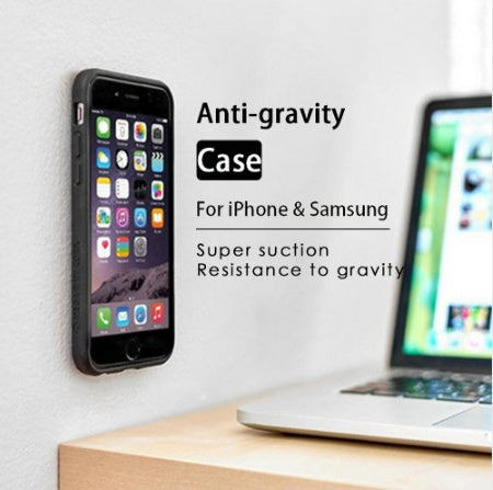 Anti-Gravity Nano-Adsorption Phone Case – Hands-Free Mounting