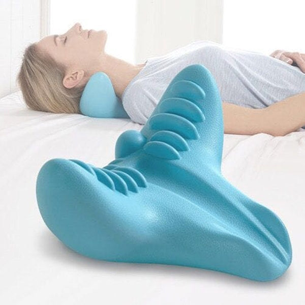 Cervical Spine Massage Pillow – Gravity Acupressure Neck & Shoulder Traction Support